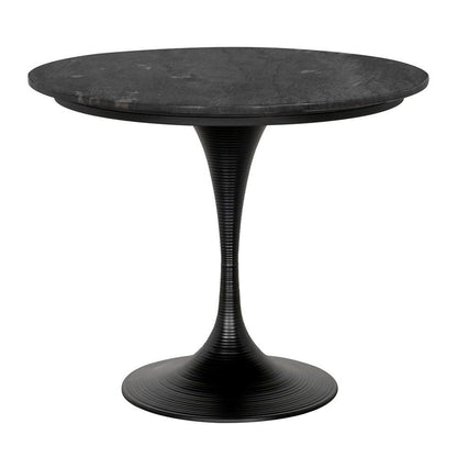 Noir Joni Table 36" Matte Black Matte Black