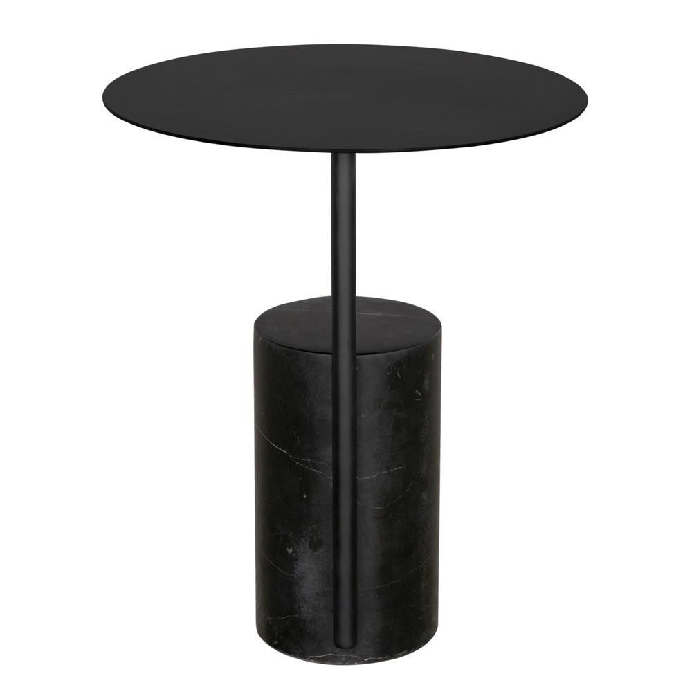 Noir Juma Side Table GTAB9011MTB