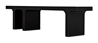 Noir Kir Bench, Hand-Rubbed Black, 74"W (GBEN139HB YUU6013FXZ)