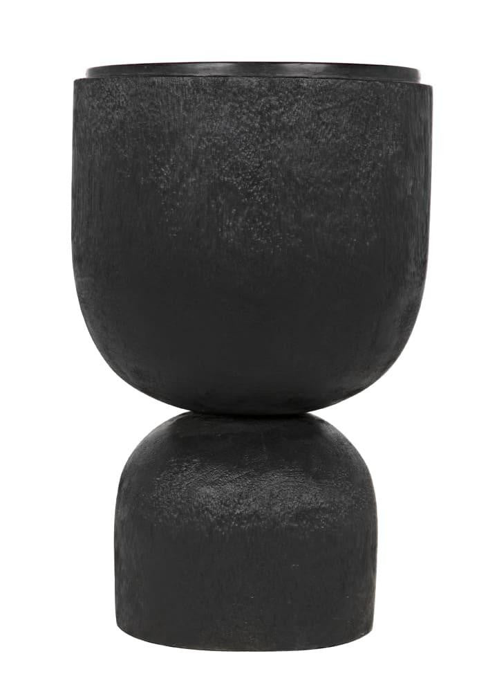 Noir Kudoro Side Table Burnt Black
