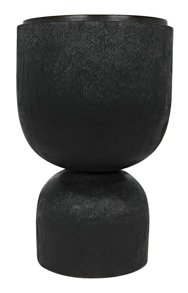 Noir Kudoro Side Table Burnt Black