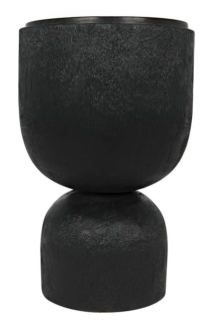 Noir Kudoro Side Table Burnt Black