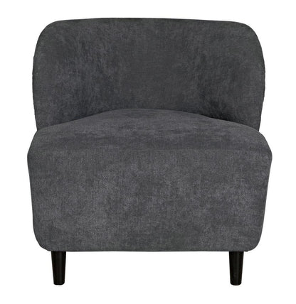 Noir Laffont Accent Chair, Natural, Ocean Grey, 31"H (AE-240G YUU6013HWK)