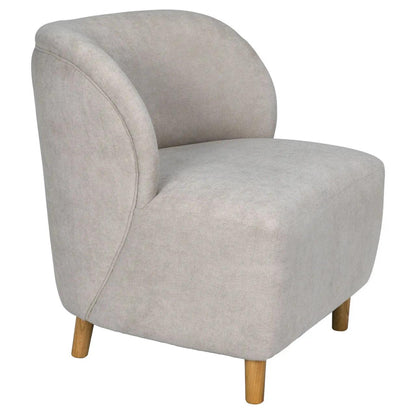 Noir Laffont Accent Chair, Natural, Parchment, 31"H (AE-240W YUU6013HWL)