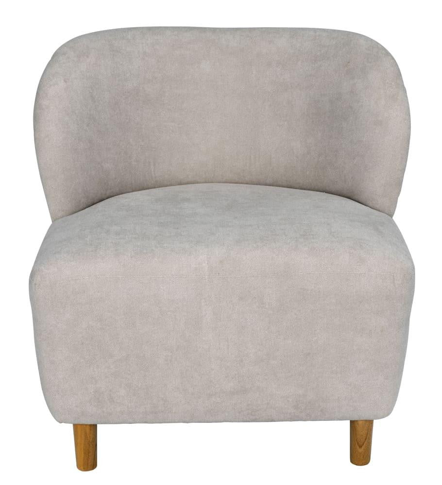 Noir Laffont Accent Chair, Natural, Parchment, 31"H (AE-240W YUU6013HWL)