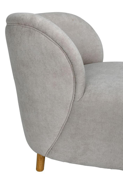 Noir Laffont Accent Chair, Natural, Parchment, 31"H (AE-240W YUU6013HWL)