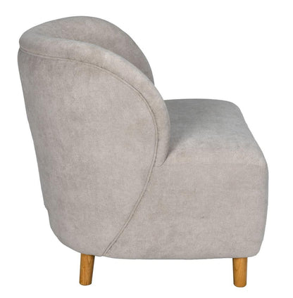 Noir Laffont Accent Chair, Natural, Parchment, 31"H (AE-240W YUU6013HWL)