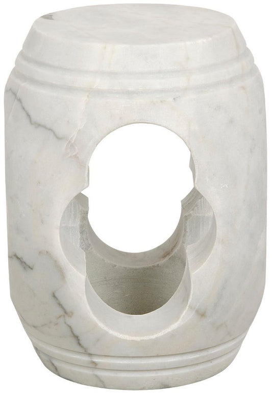 Noir Legend Side Table Natural, Bianco Crown Marble
