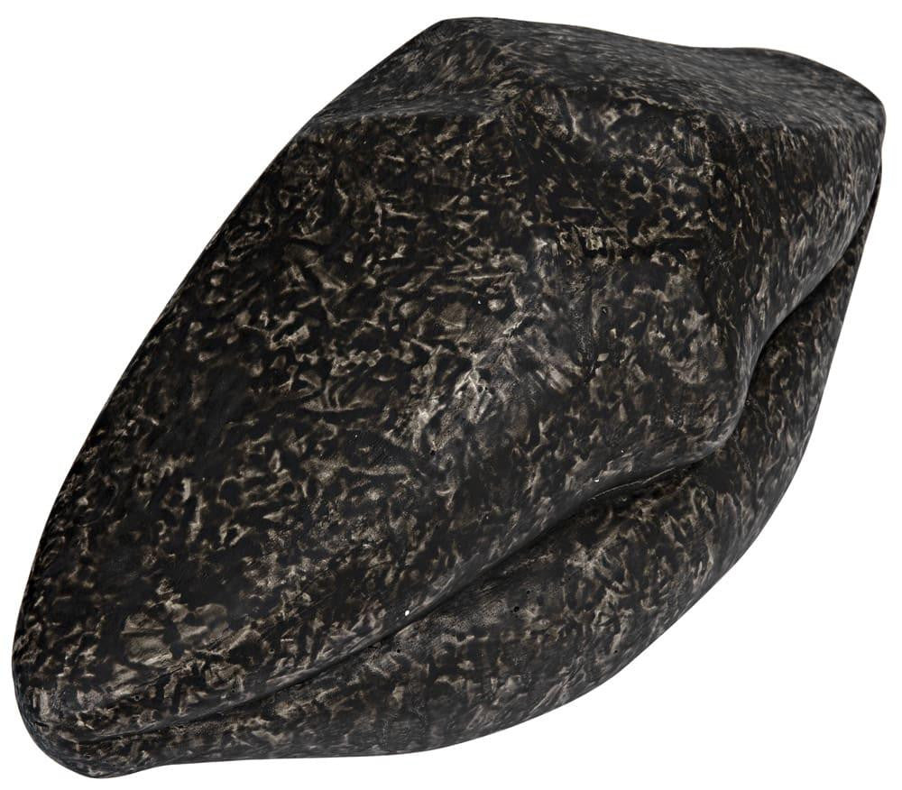 Noir Lips Sculpture, Black, 17"W (AR-251BF YUU6013FXC)