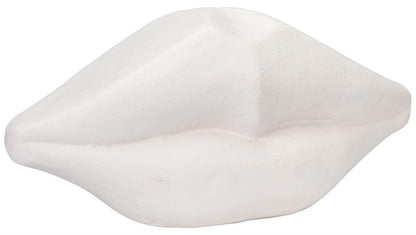 Noir Lips Sculpture, White, 17"W (AR-251WFC YUU6013FXD)