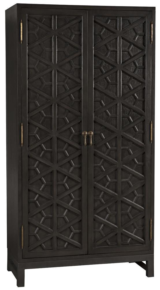 Noir Maharadscha Hutch, Small Pale w/ Matte Black Base