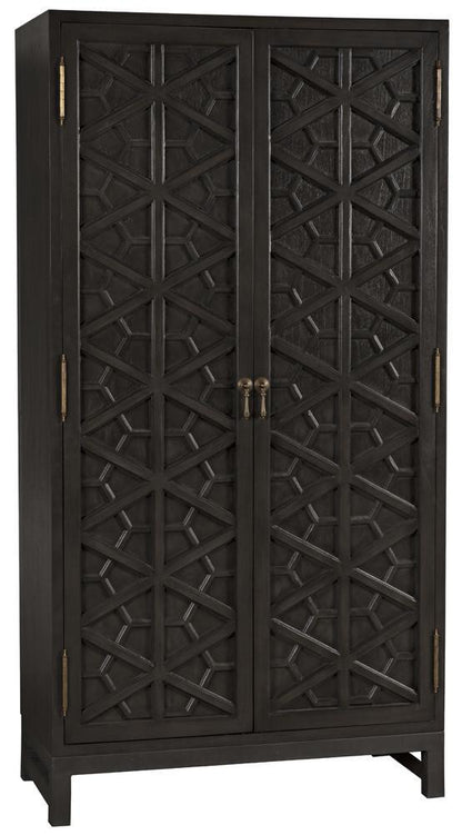 Noir Maharadscha Hutch, Small Pale w/ Matte Black Base