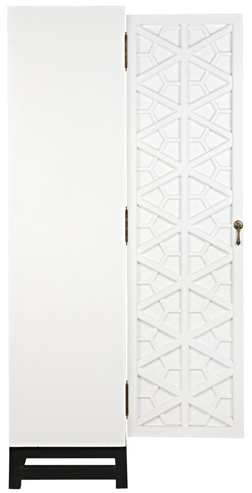 Noir Maharadscha Hutch, Small Solid White
