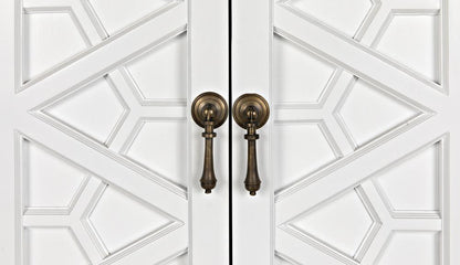 Noir Maharadscha Hutch, Small Solid White