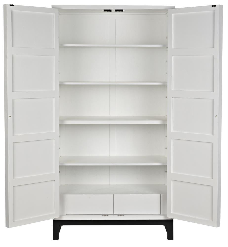 Noir Maharadscha Hutch, Small Solid White