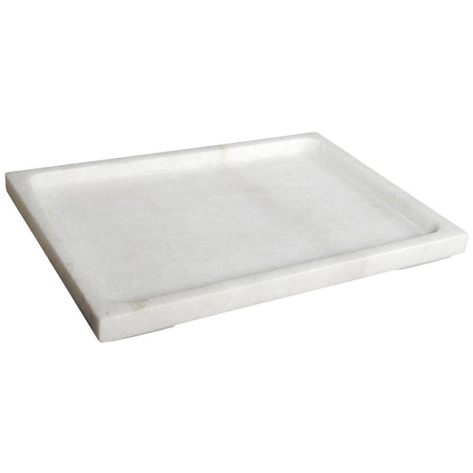 Noir Marble Tray White