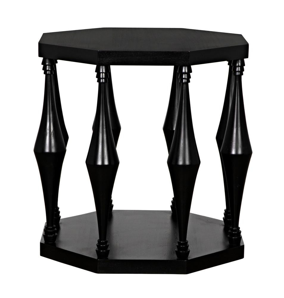 Noir Marceo Side Table