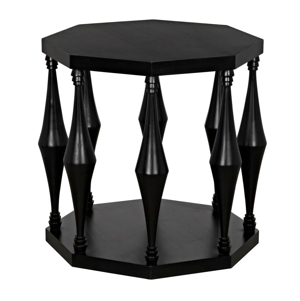 Noir Marceo Side Table