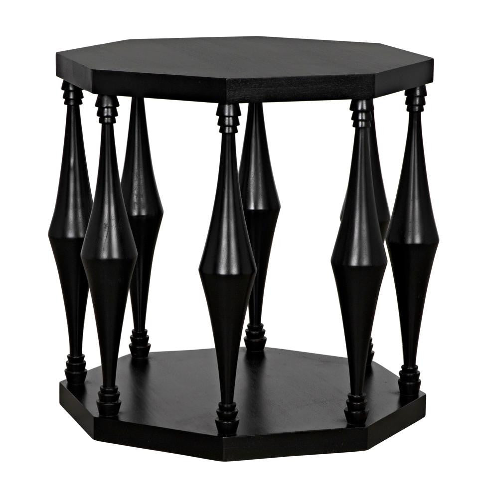 Noir Marceo Side Table