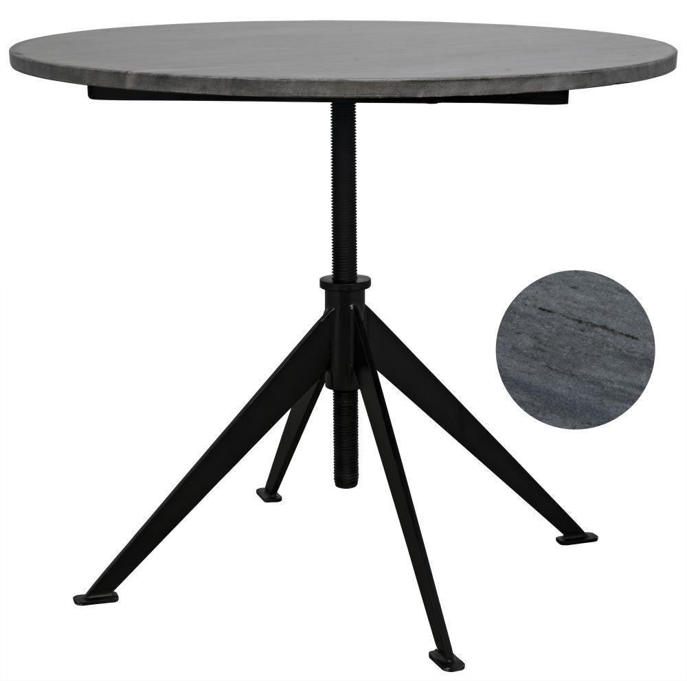 Noir Matilo Table Matte Black