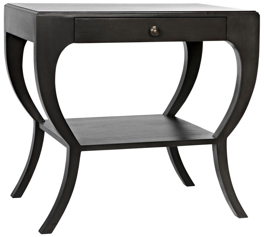 Noir Maude Side Table Pale