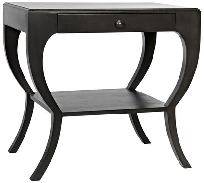Noir Maude Side Table Pale
