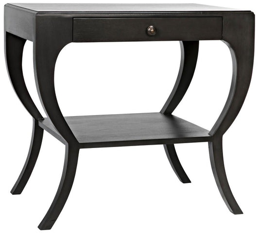 Noir Maude Side Table Pale