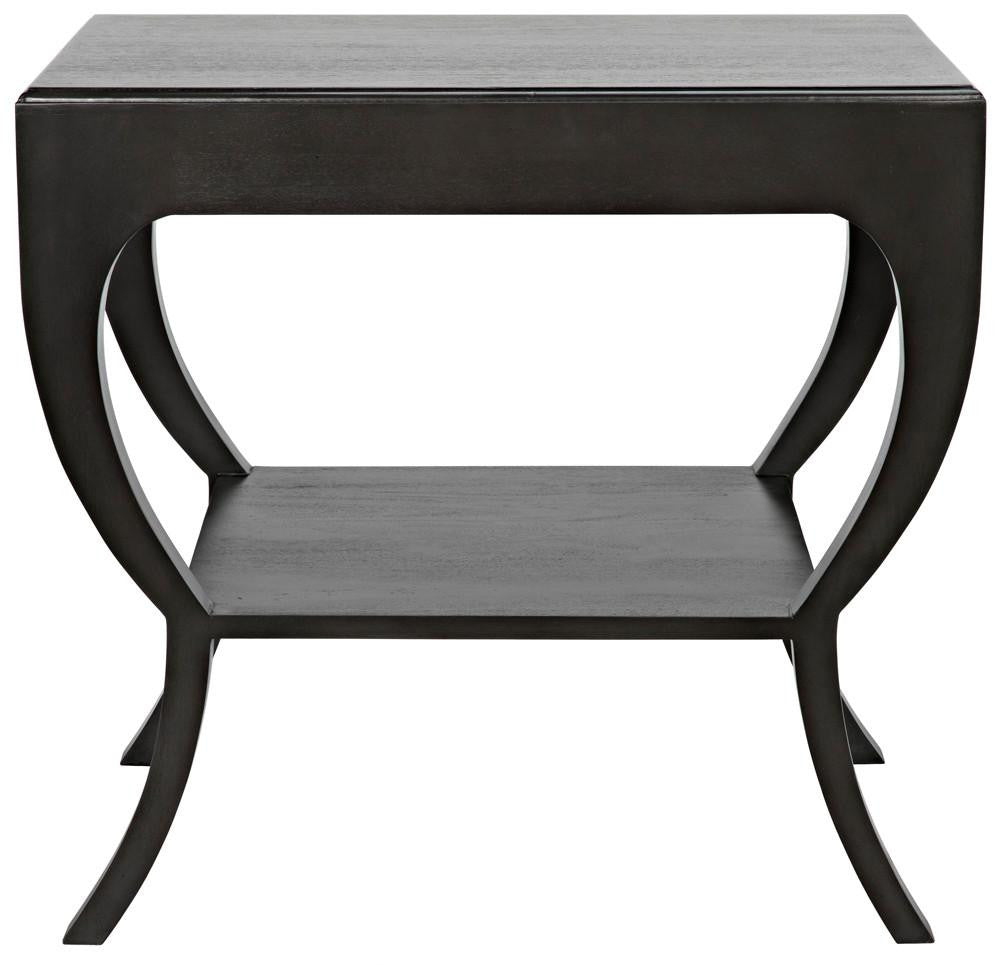Noir Maude Side Table, 1-Drawer, Pale, 28.5"H (GTAB711P YUU6013NRY)
