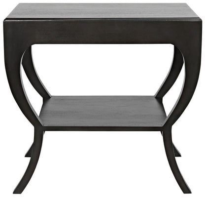 Noir Maude Side Table, 1-Drawer, Pale, 28.5"H (GTAB711P YUU6013NRY)