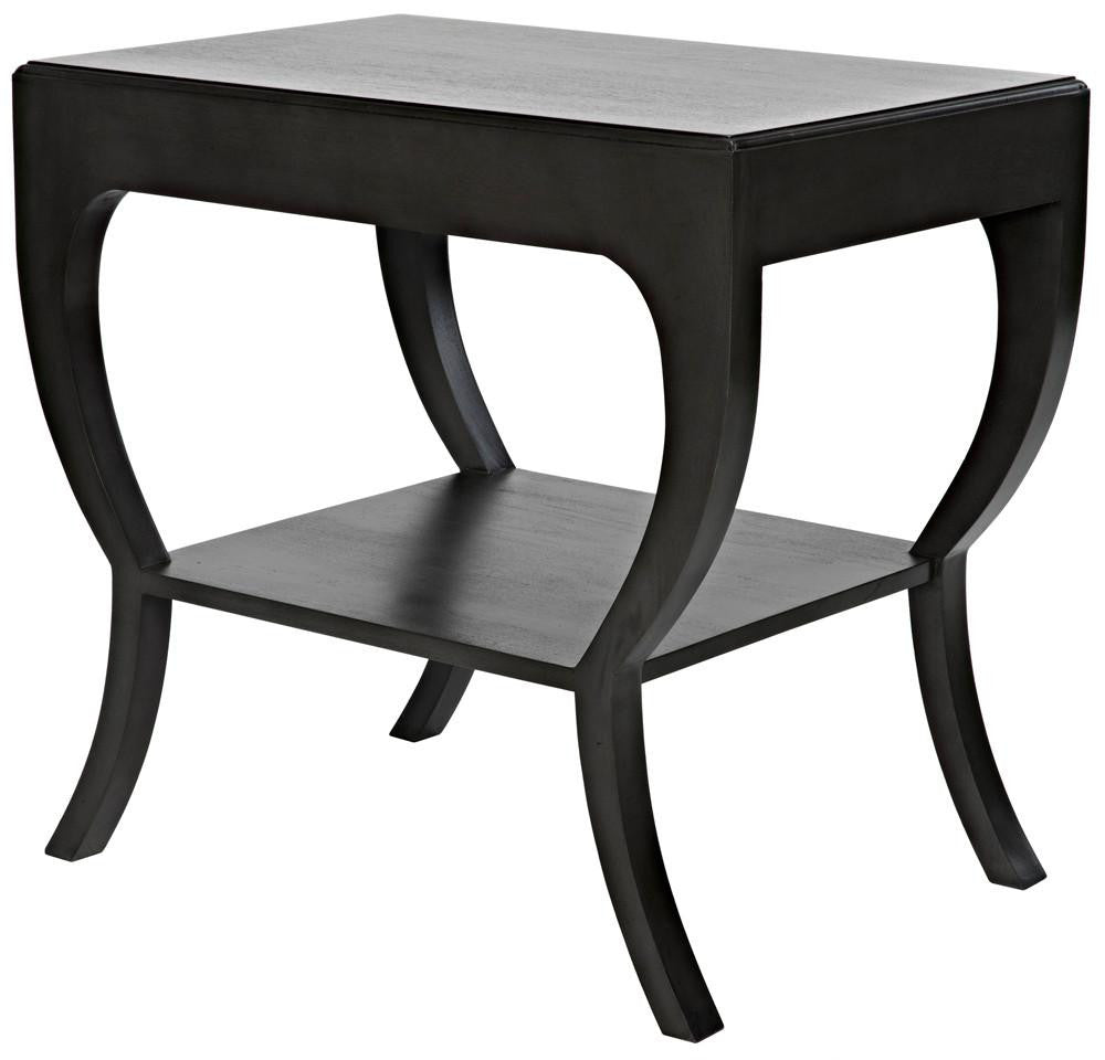Noir Maude Side Table, 1-Drawer, Pale, 28.5"H (GTAB711P YUU6013NRY)