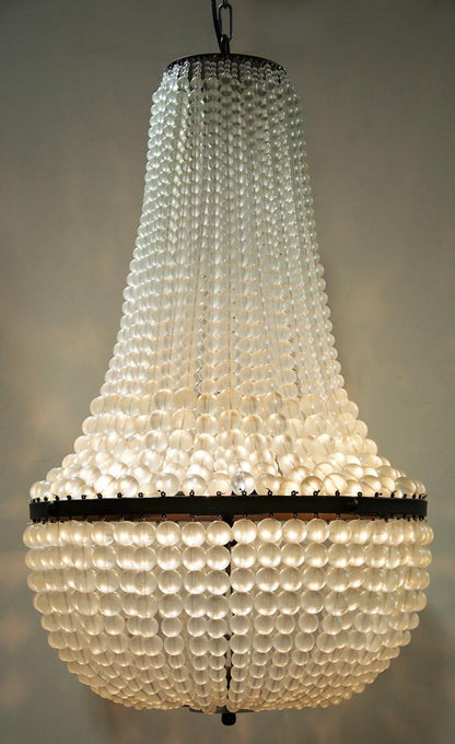 Noir Mist Chandelier Matte Black