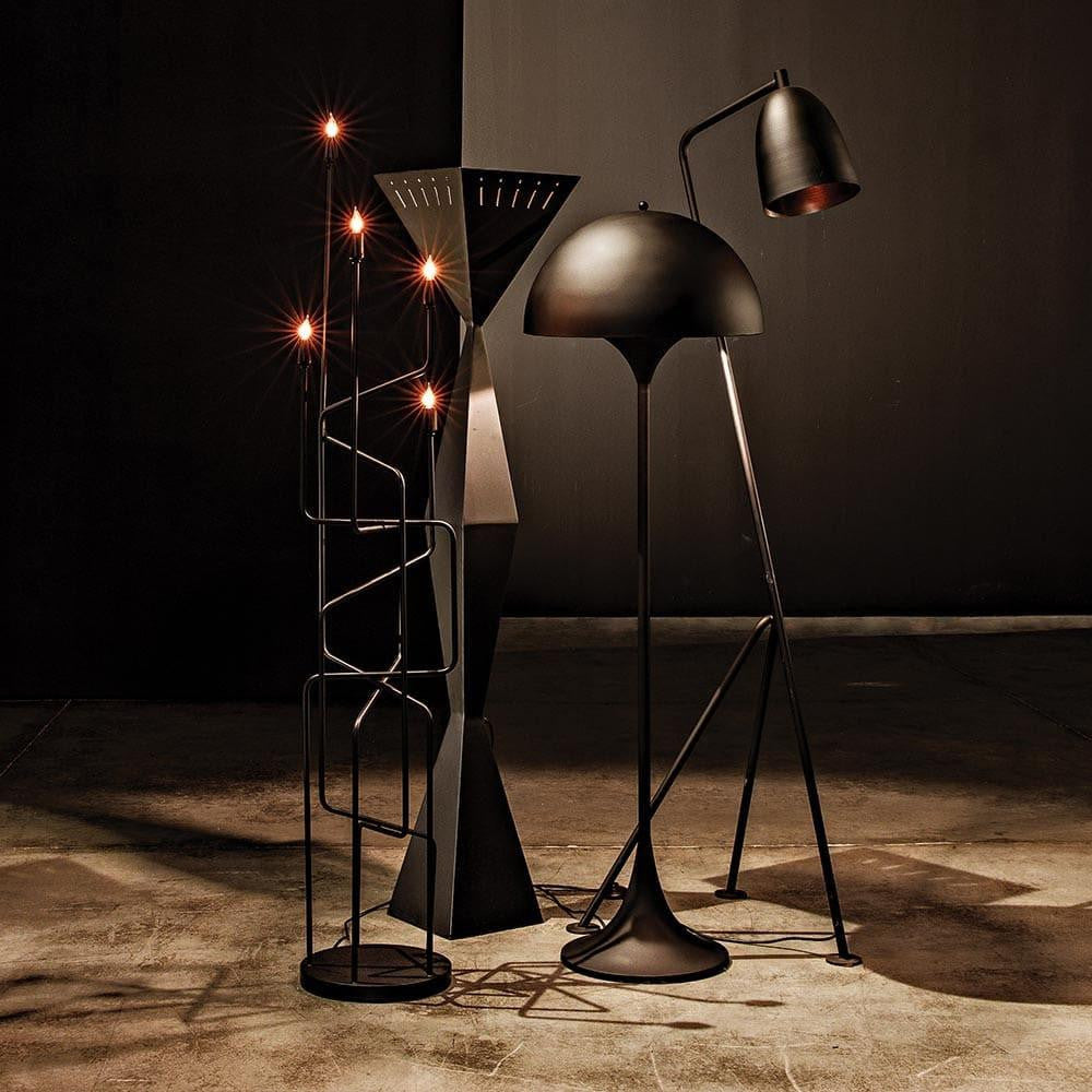 Noir Moriarty Floor Lamp
