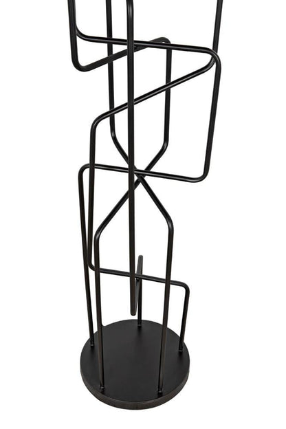 Noir Moriarty Floor Lamp