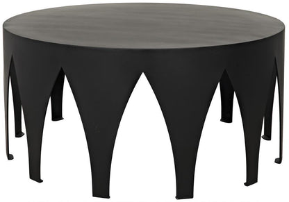 Noir Morocco Coffee Table Matte Black
