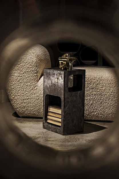 Noir Murakami Side Table AM-314BM