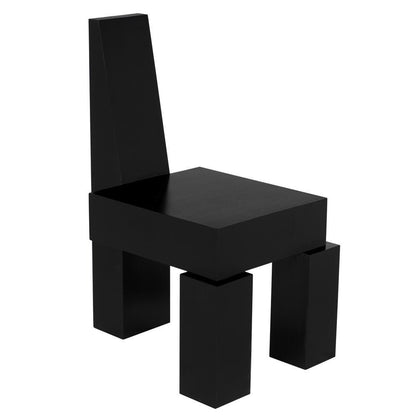 Noir Murry Chair Hand Rubbed Black
