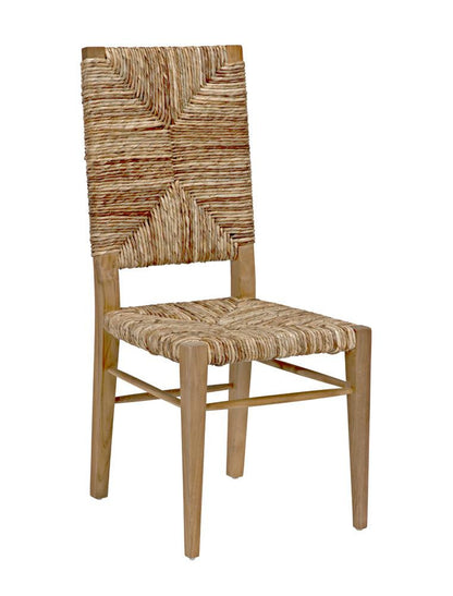 Noir Neva Dining Chair Natural