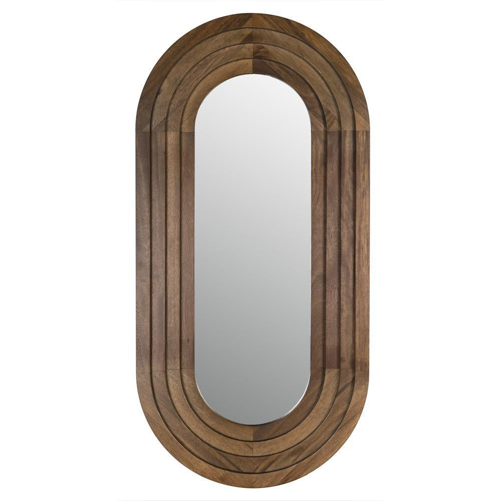 Noir New Fuss Mirror Dark Walnut