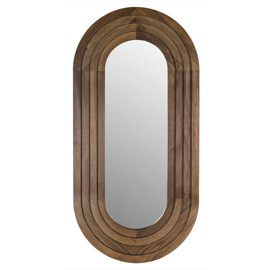 Noir New Fuss Mirror Dark Walnut