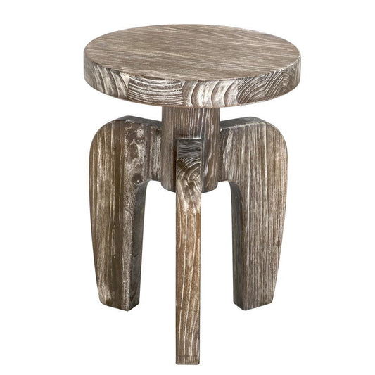 Noir New Shizue Small Side Table Distressed Mindi