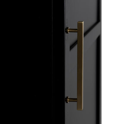 Noir New Tyrol Hutch Matte Black