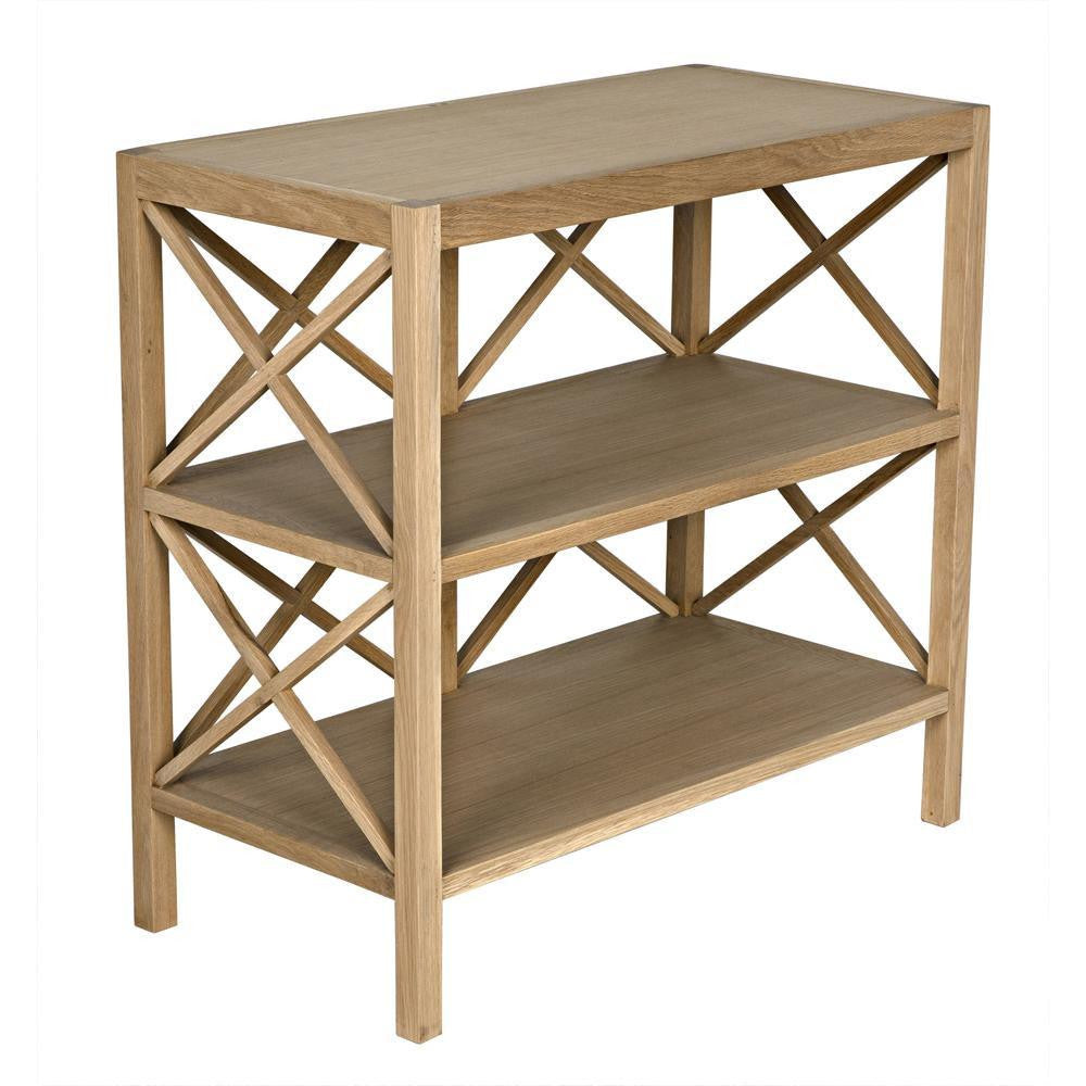 Noir Nikolai Side Table Clear Flat