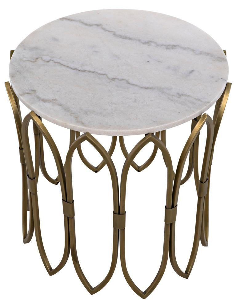 Noir Nola Side Table