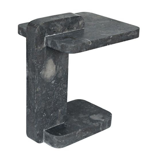 Noir North Side Table Black Marble