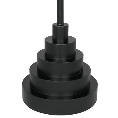 Noir Nova Round Side Table