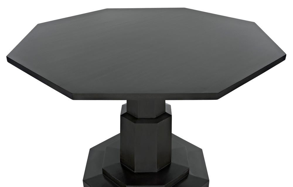 Noir Octagon Table