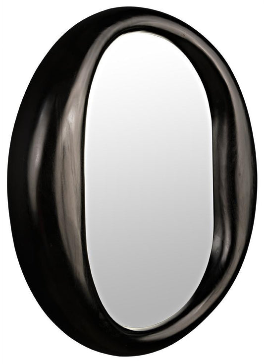 Noir Oh Mirror Charcoal Black