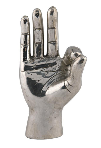 Noir Ok Sign Sculpture