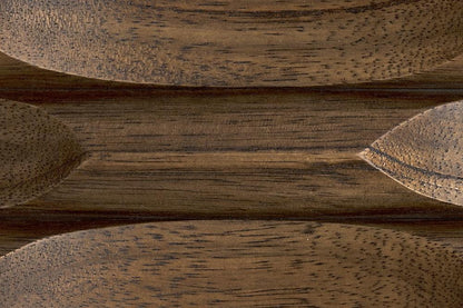 Noir Oliver Console Dark Walnut