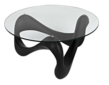 Noir Orion Coffee Table Black